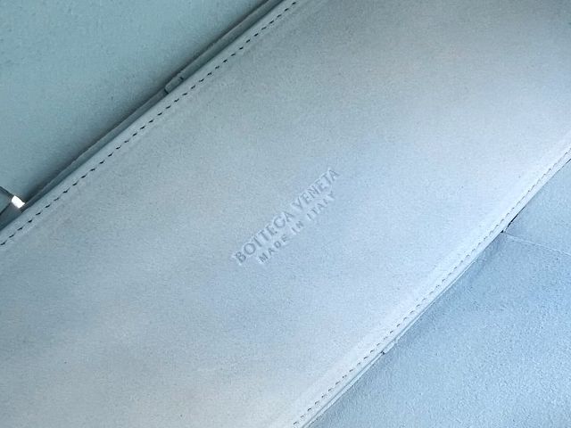 BV original grained calfskin medium arco tote bag 609175 pale blue
