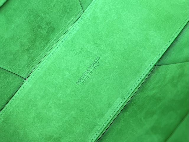 BV original lambskin medium arco tote bag 609175 black&green