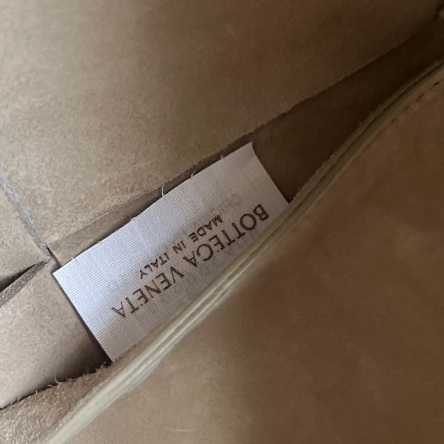 BV original grained calfskin mini arco tote bag 709337 taupe