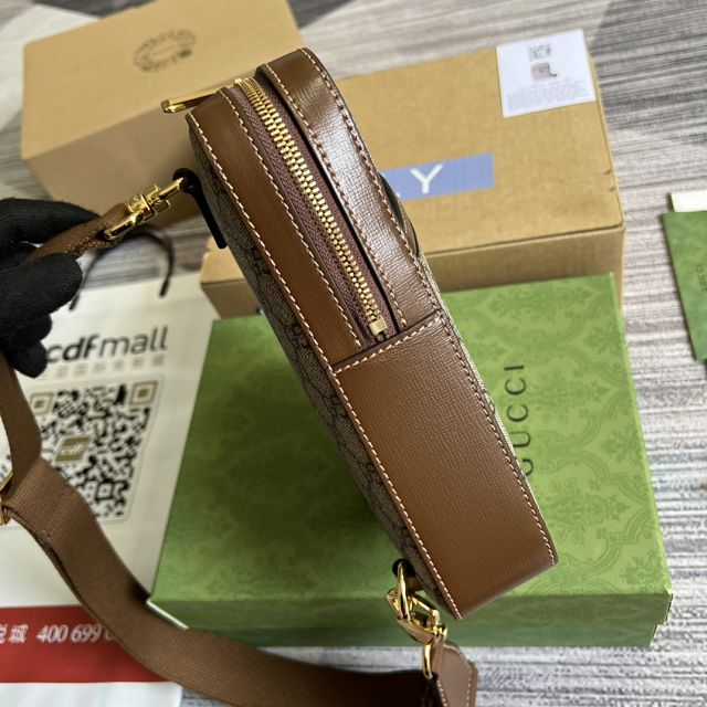 GG original canvas belt bag 696016 brown