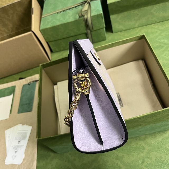 GG original canvas ophidia small shoulder bag 503877 purple