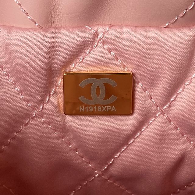 CC original calfskin 22 mini handbag AS3980-2 pink