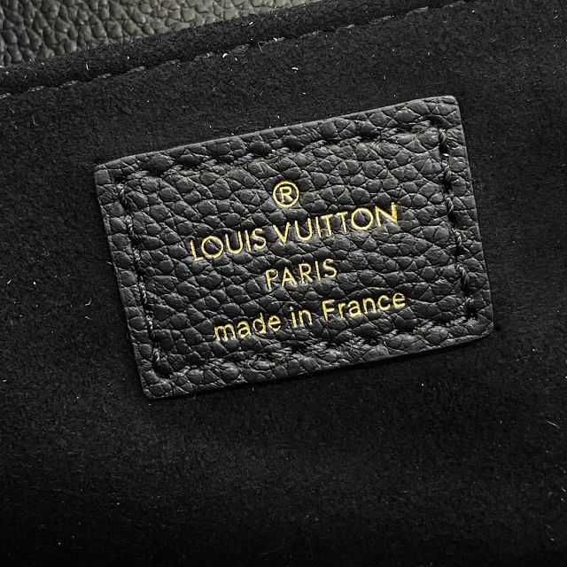 2023 Louis vuitton original calfskin pochette metis east west handbag M23081 black