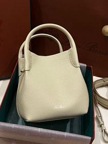 Loro Piana original calfskin mini bale bag FAM7943 beige