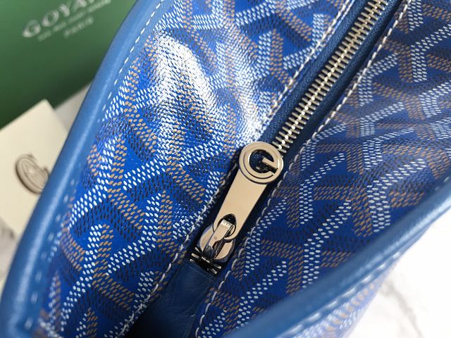 Goyard original canvas artois PM bag GY0002 blue