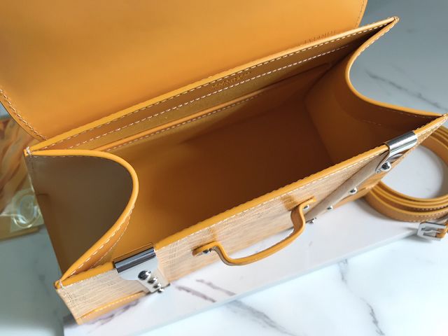 Goyard original canvas saigon structure PM bag GY0075 yellow