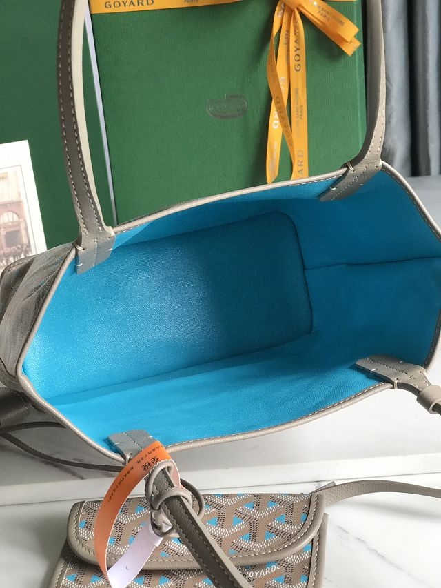 Goyard original canvas anjou mini bag GY0085 blue