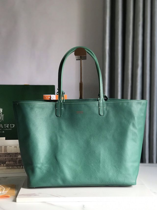 Goyard original calfskin&canvas reversible anjou PM bag GY0087 green