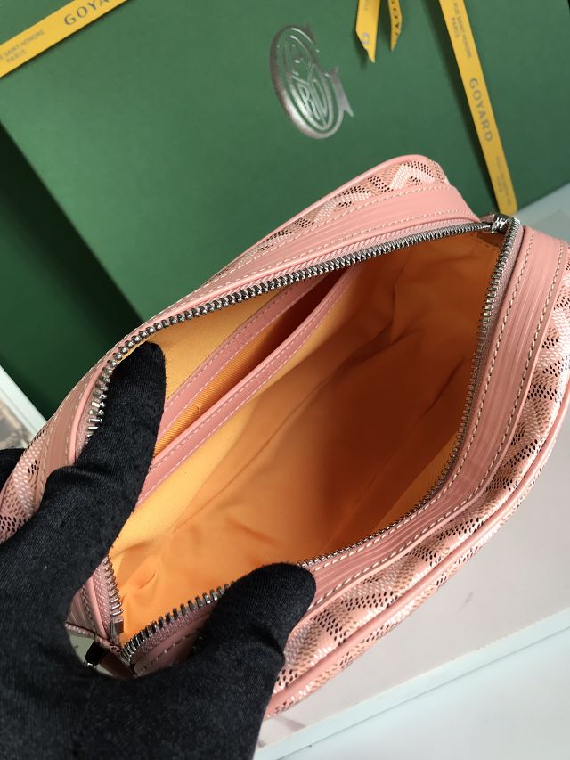 Goyard original canvas cap vert bag GY0015 pink