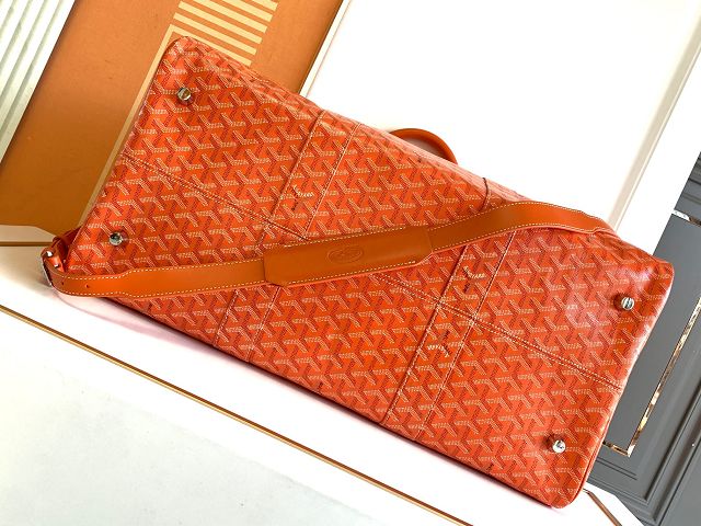 Goyard original canvas boston 50 bag GY0097 orange