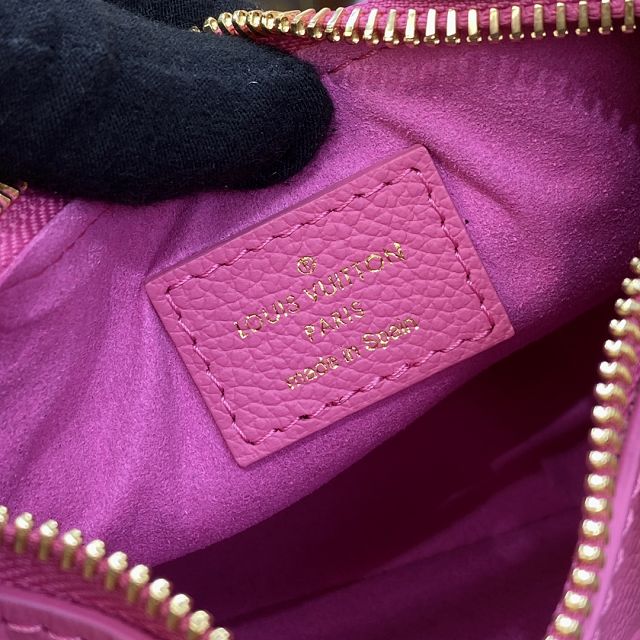 Louis vuitton original calfskin mini moon bag M82487 pink
