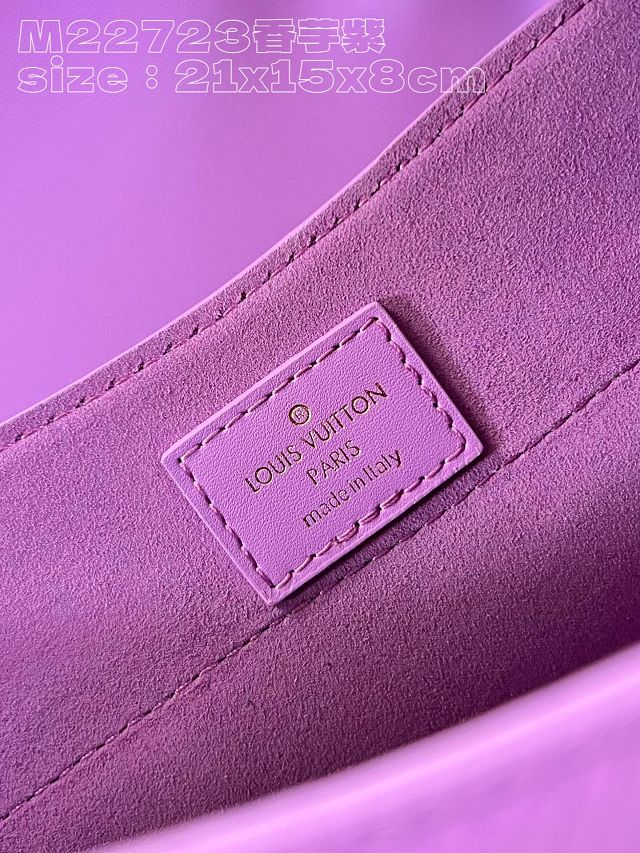 Louis vuitton original epi leather hide&seek bag M22721 purple