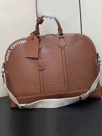 Louis vuitton original epi leather alma travel GM m23717 brown