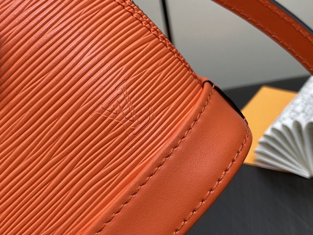 Louis vuitton original epi leather nano alma M82404 orange