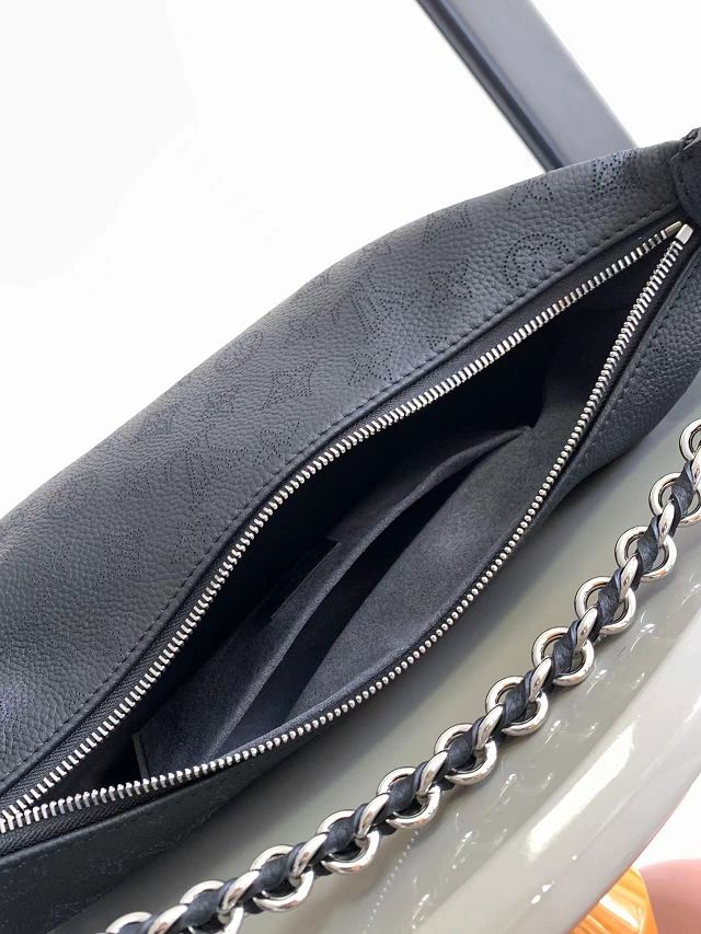 Louis vuitton original mahina leather baia MM M22822 black