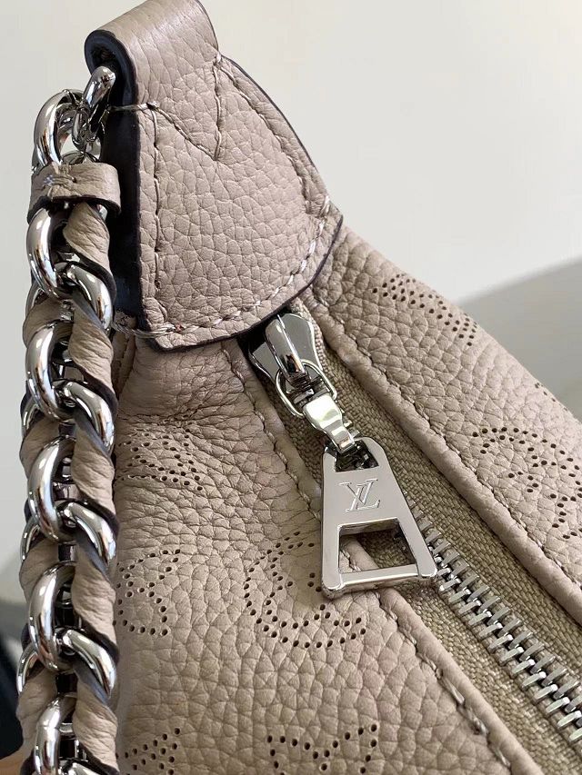 Louis vuitton original mahina leather baia MM M22823 grey