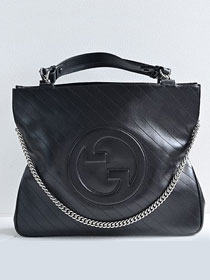 2023 GG original calfskin blondie medium tote bag 751516 black