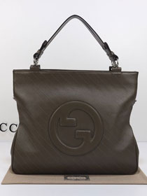 2023 GG original calfskin blondie medium tote bag 751516 dark brown
