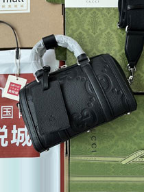 2023 GG original calfskin mini duffle bag 725292 black