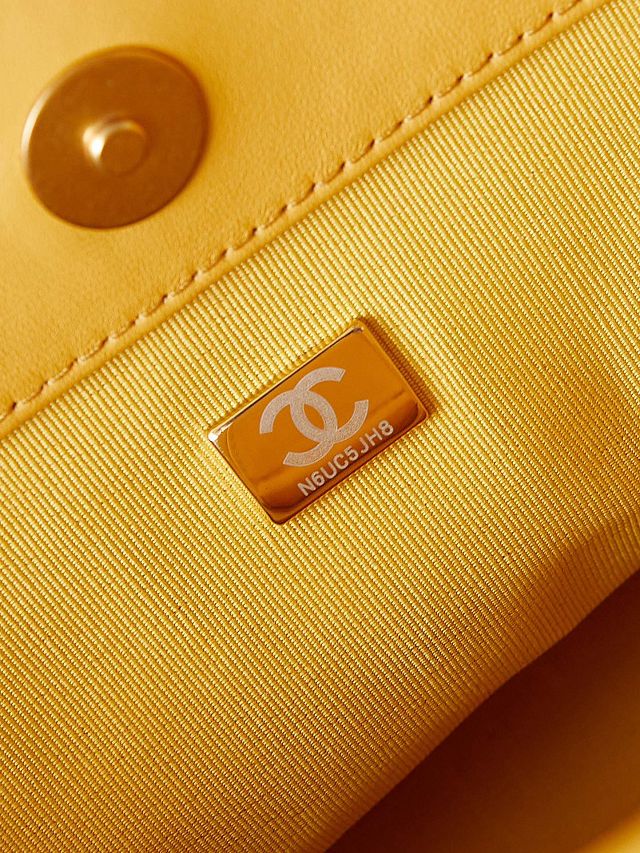 2024 CC original crumpled calfskin top handle bag AS4188 apricot