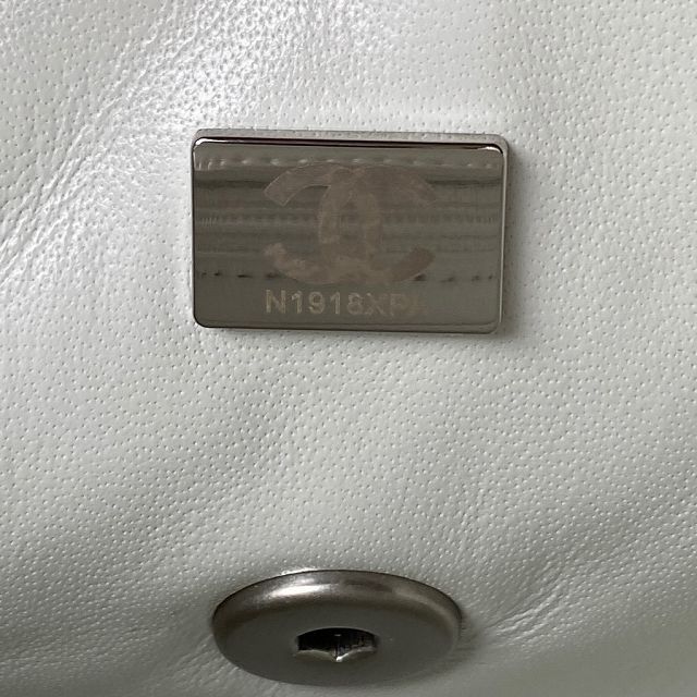 2024 CC original lambskin flap bag AS1787 white