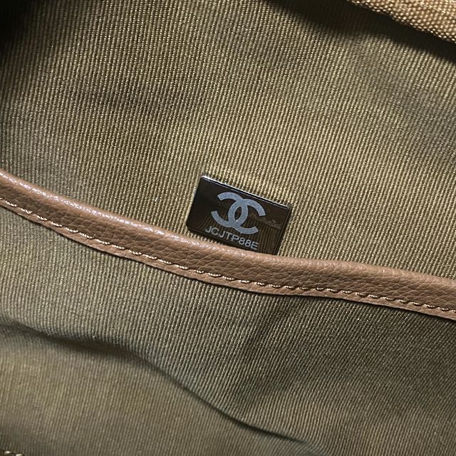 2024 CC original grained calfskin top handle bag AS3034 black&brown
