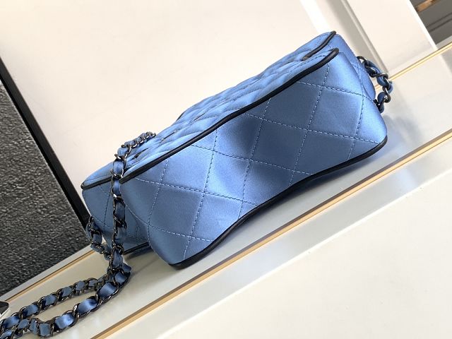 2024 CC original satin star handbag AS4579 blue
