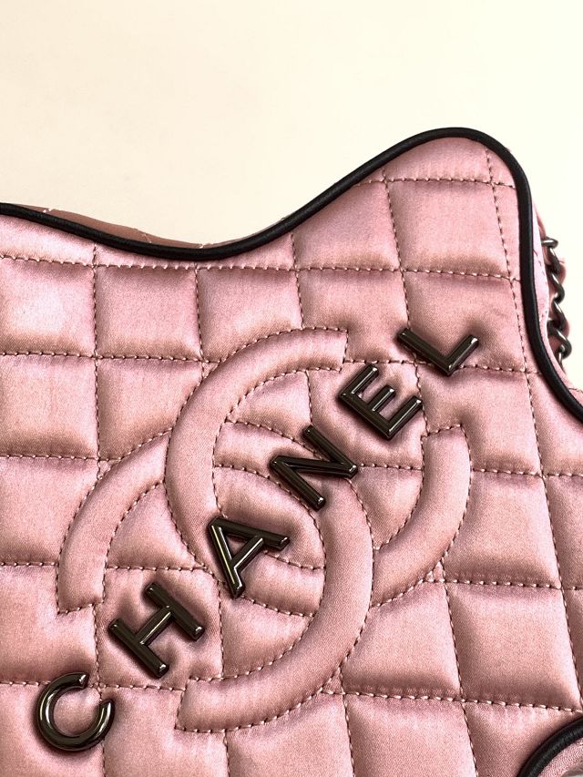 2024 CC original satin star handbag AS4579 pink