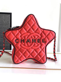 2024 CC original satin star handbag AS4579 red