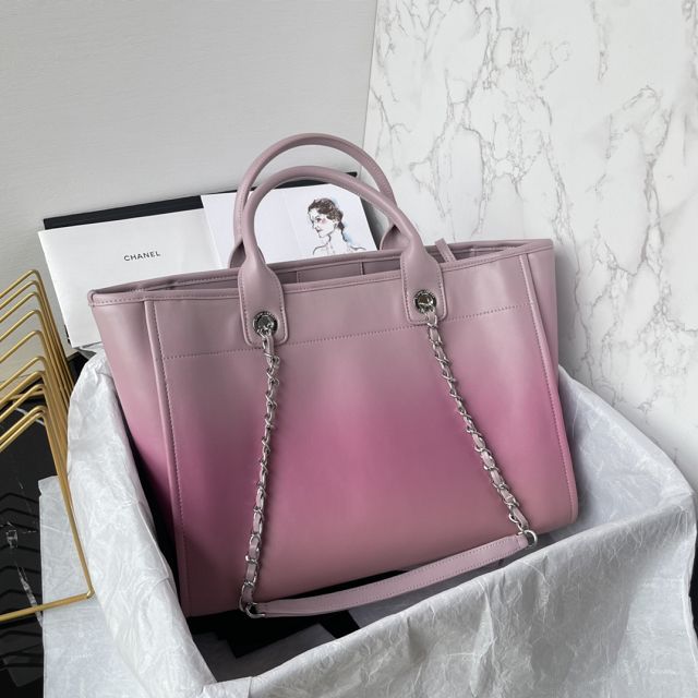 2024 CC original calfskin shopping bag AS3351 pink
