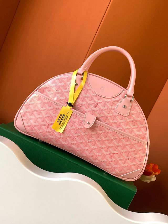 Goyard original canvas bowling bag GY0099 pink