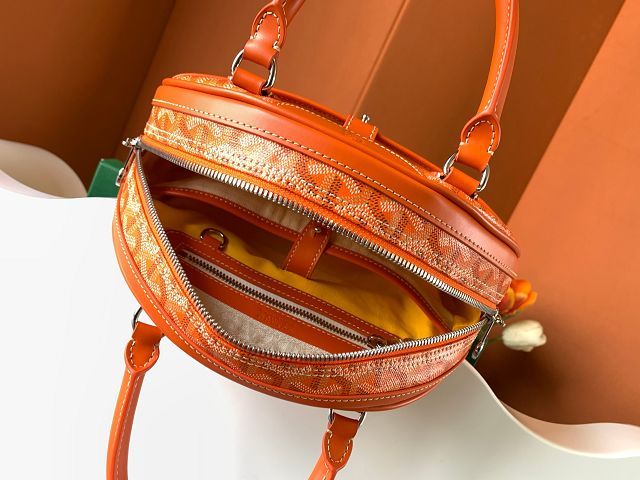 Goyard original canvas small bowling bag GY0098 orange