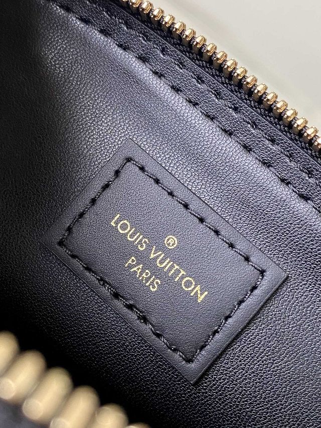 Louis vuitton original lambskin nano alma handbag M83048 black