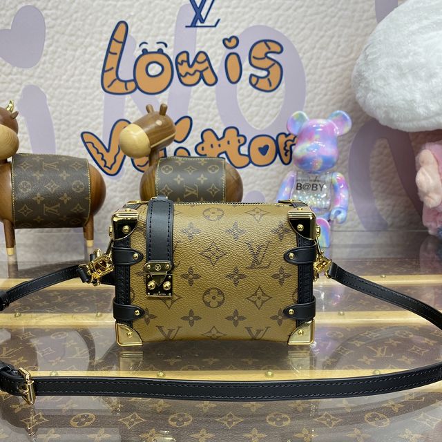 Louis vuitton original monogram reverse mini side trunk M46815