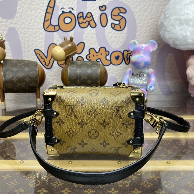 Louis vuitton original monogram reverse mini side trunk M46815