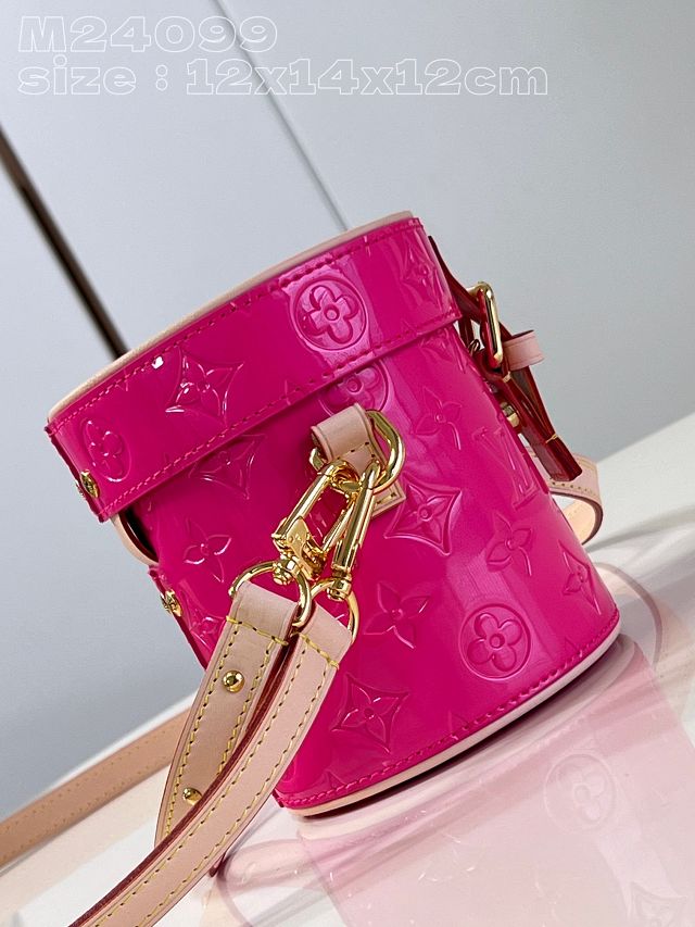 Louis vuitton original vernis leather astor bag M24102 pink