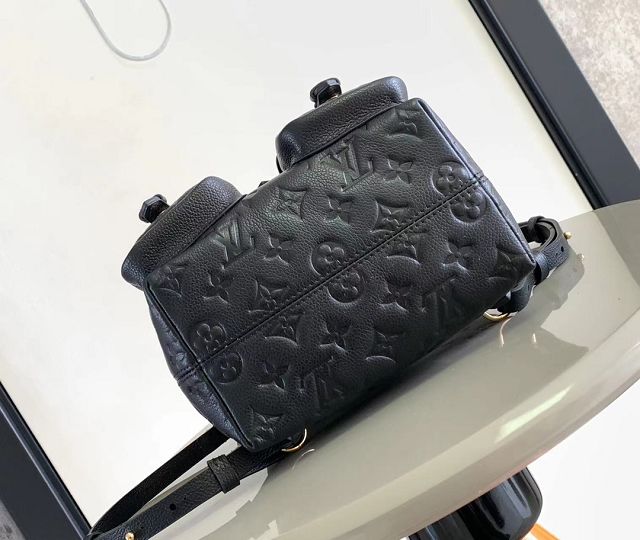 Louis vuitton original calfskin mini backpack M47072 black