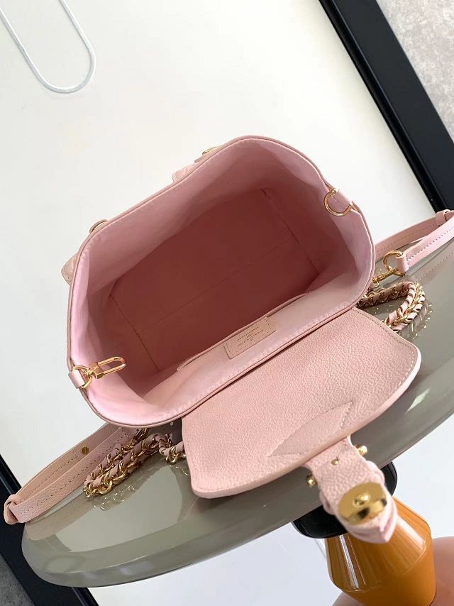 Louis vuitton original calfskin mini backpack M47074 pink