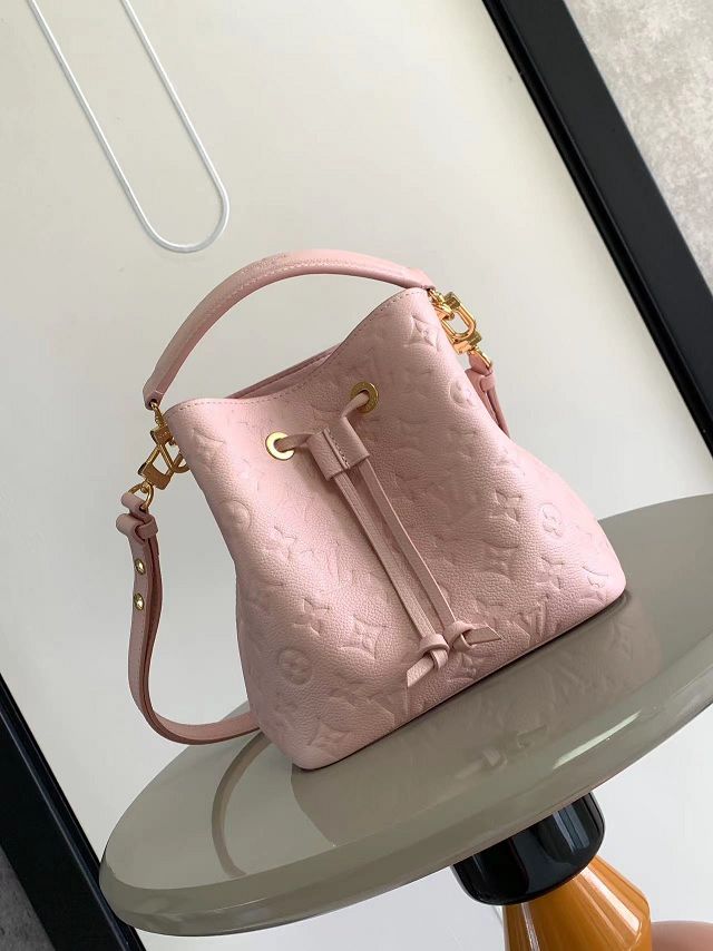  Louis vuitton original calfskin neonoe BB bag M47038 light pink