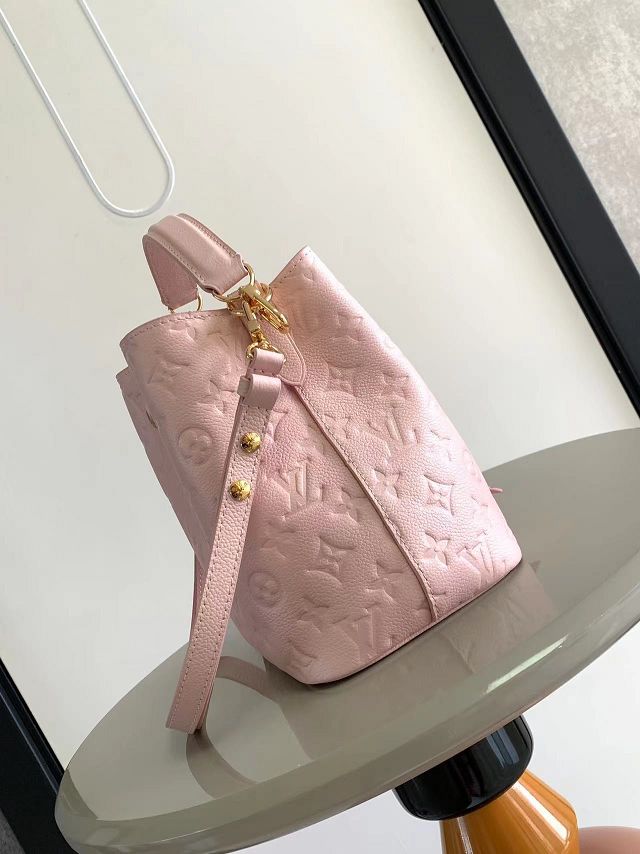  Louis vuitton original calfskin neonoe BB bag M47038 light pink