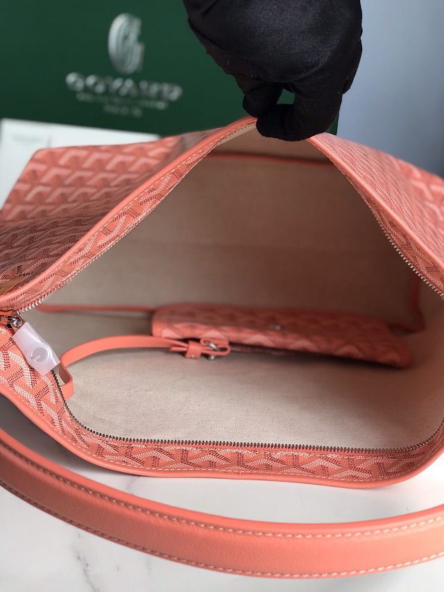 Goyard original canvas boheme hobo bag GY0094 coral