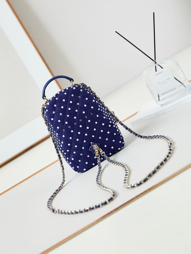 CC original fabric mini backpack AP3753 navy blue