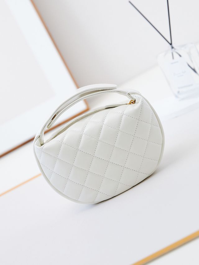 CC original lambskin pouch AP3943 white