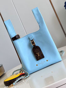 Louis vuitton original lambskin atlantis BB M11387 blue