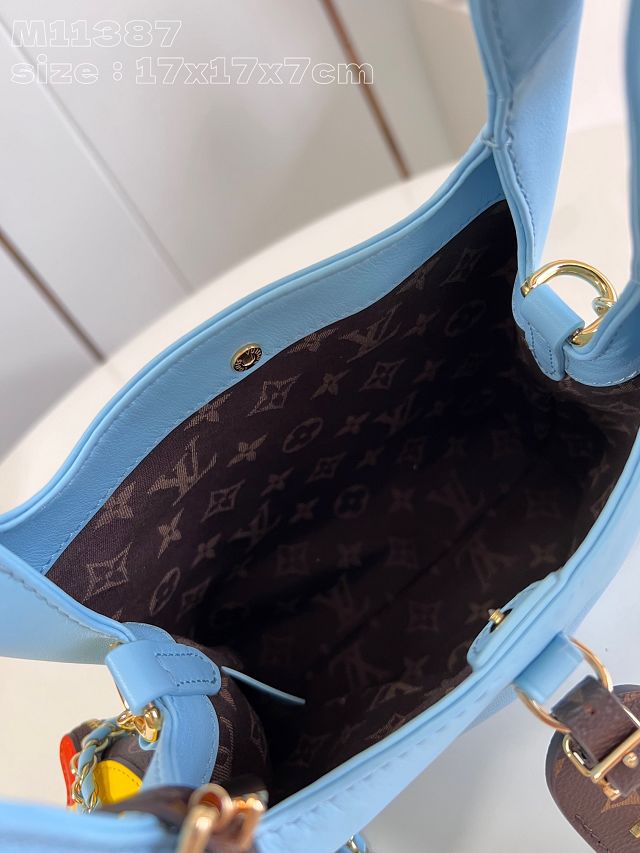 Louis vuitton original lambskin atlantis BB M11387 blue