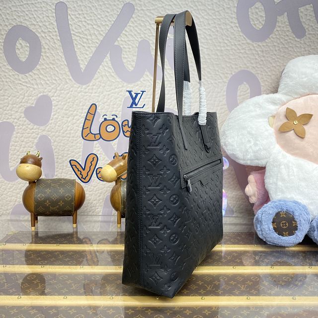 Louis vuitton original calfskin excursion tote handbag M24777 black