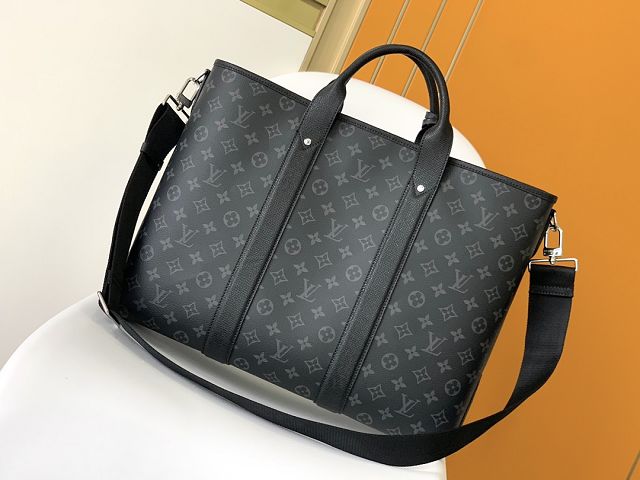 Louis vuitton original monogram eclipse weekend tote bag M30937 