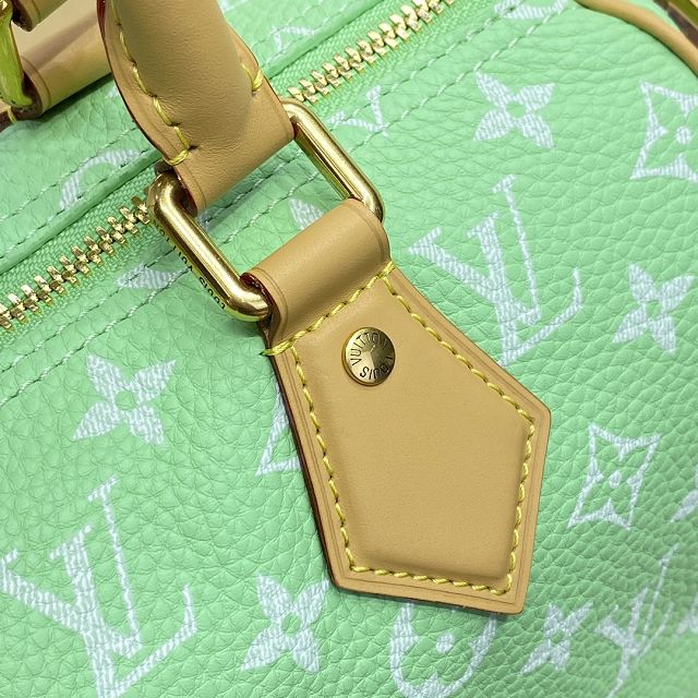 Louis vuitton original soft calfskin speedy P9 25 M24423 green