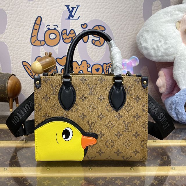 Louis vuitton original monogram reverse onthego pm M47199