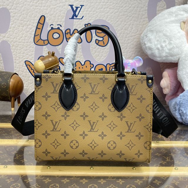 Louis vuitton original monogram reverse onthego pm M47199